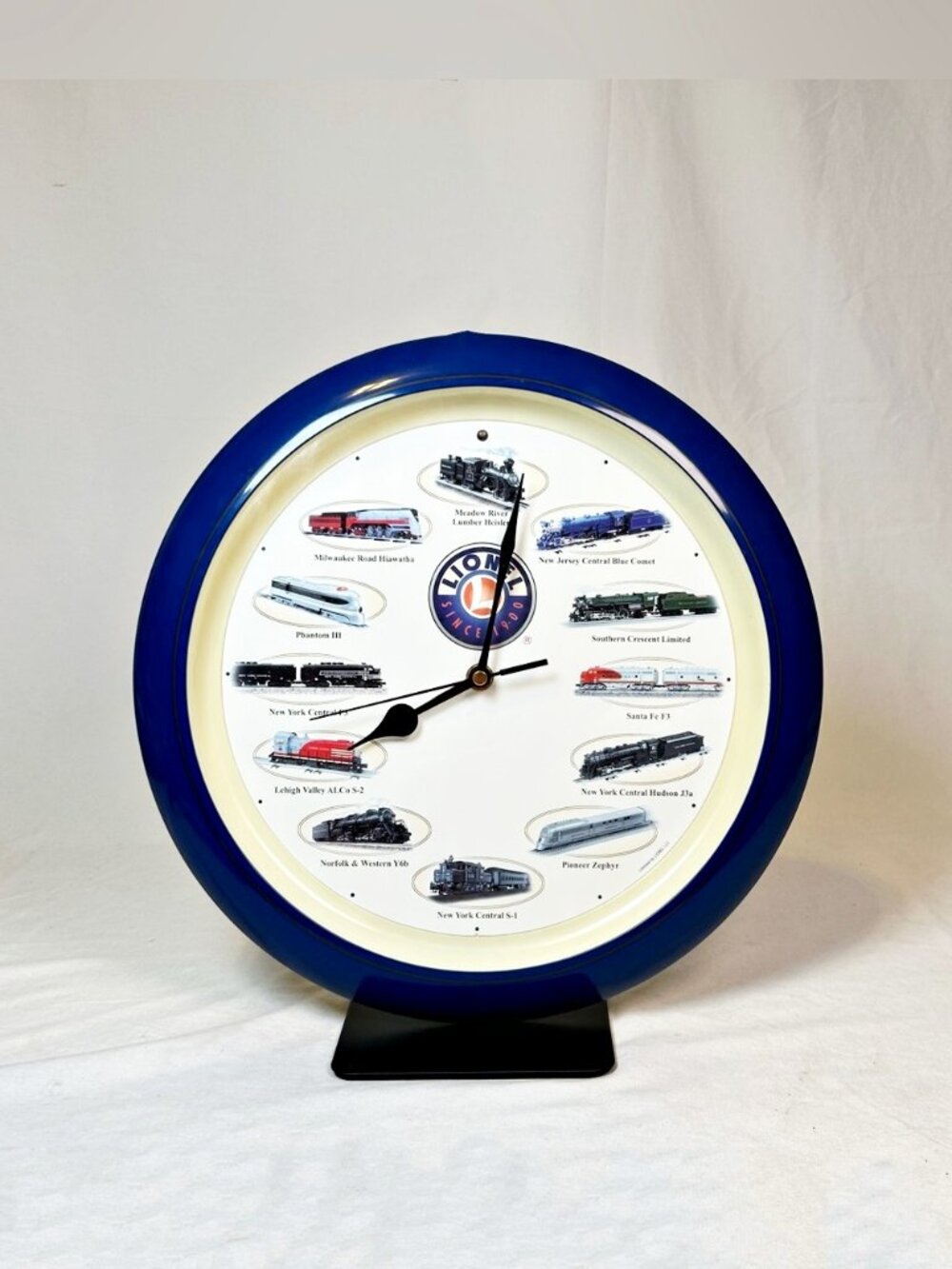 Vintage Lionel Train Clock 12 Different Engine Sounds Tested & Working